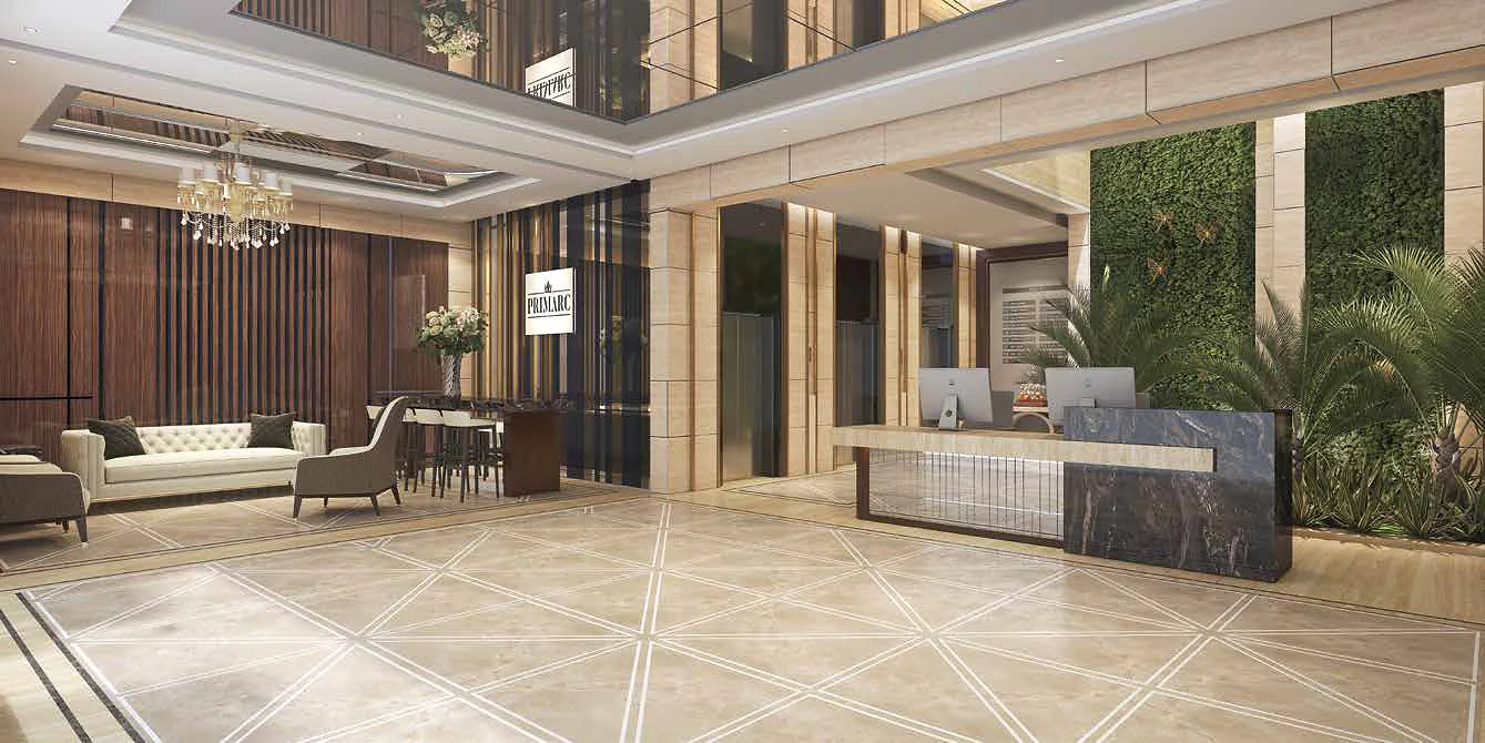 Grand entrance lobby