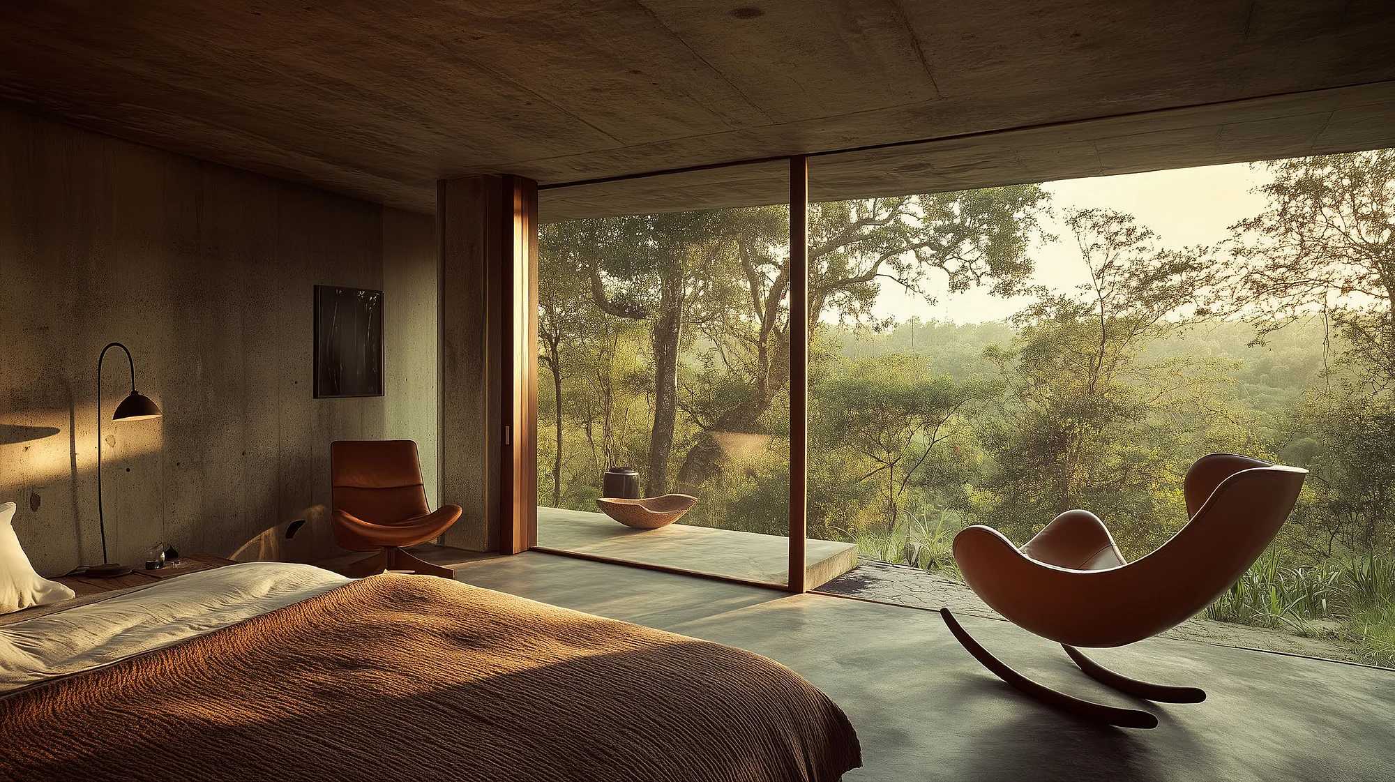Luxury bedroom with forest views – The Autograph Collection by Excellaa